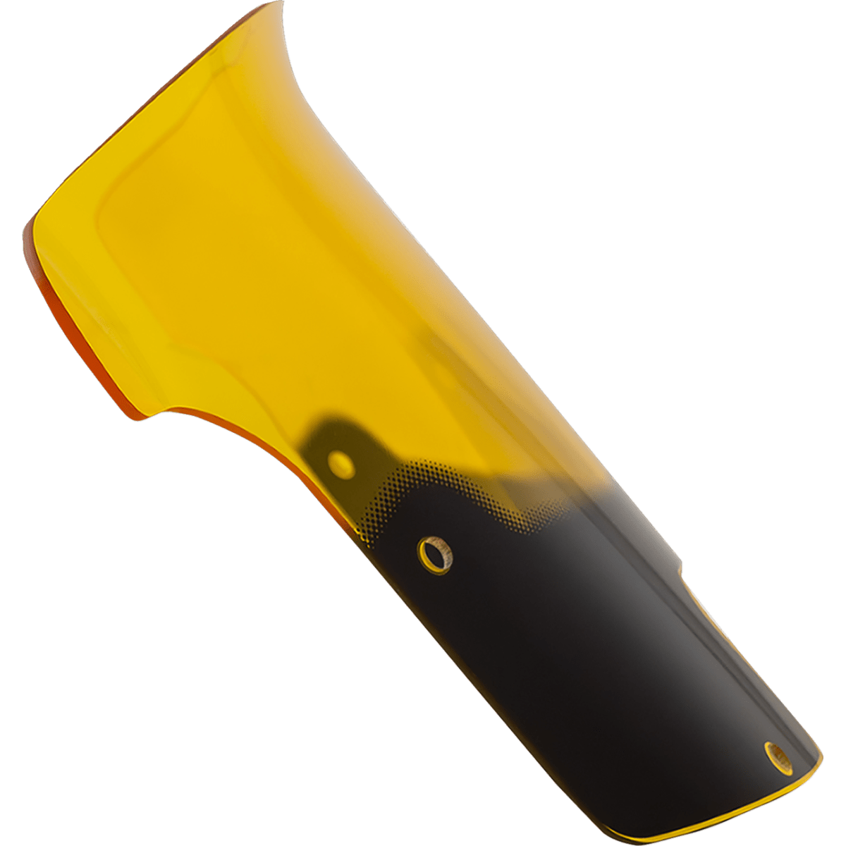 KLOCK WERKS - Kolor Flare Windshield - Yellow - Windshields - MetalCore Harley Supply