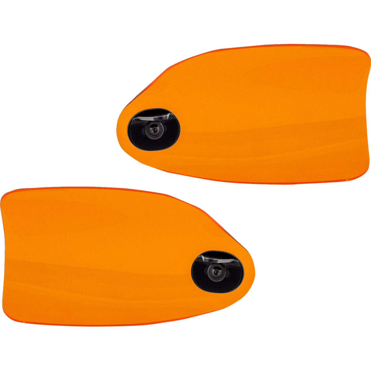 KLOCK WERKS - Kolor Flare Hand Guards - Orange - Hand Guards - MetalCore Harley Supply