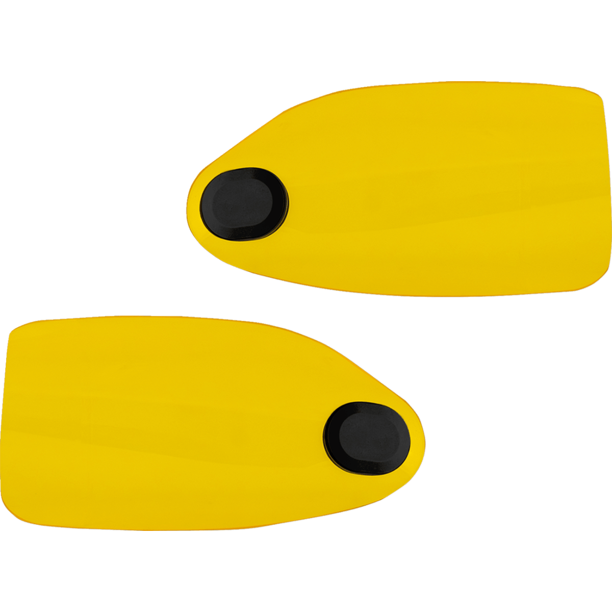 KLOCK WERKS - Kolor Flare Hand Guards - Yellow - Hand Guards - MetalCore Harley Supply
