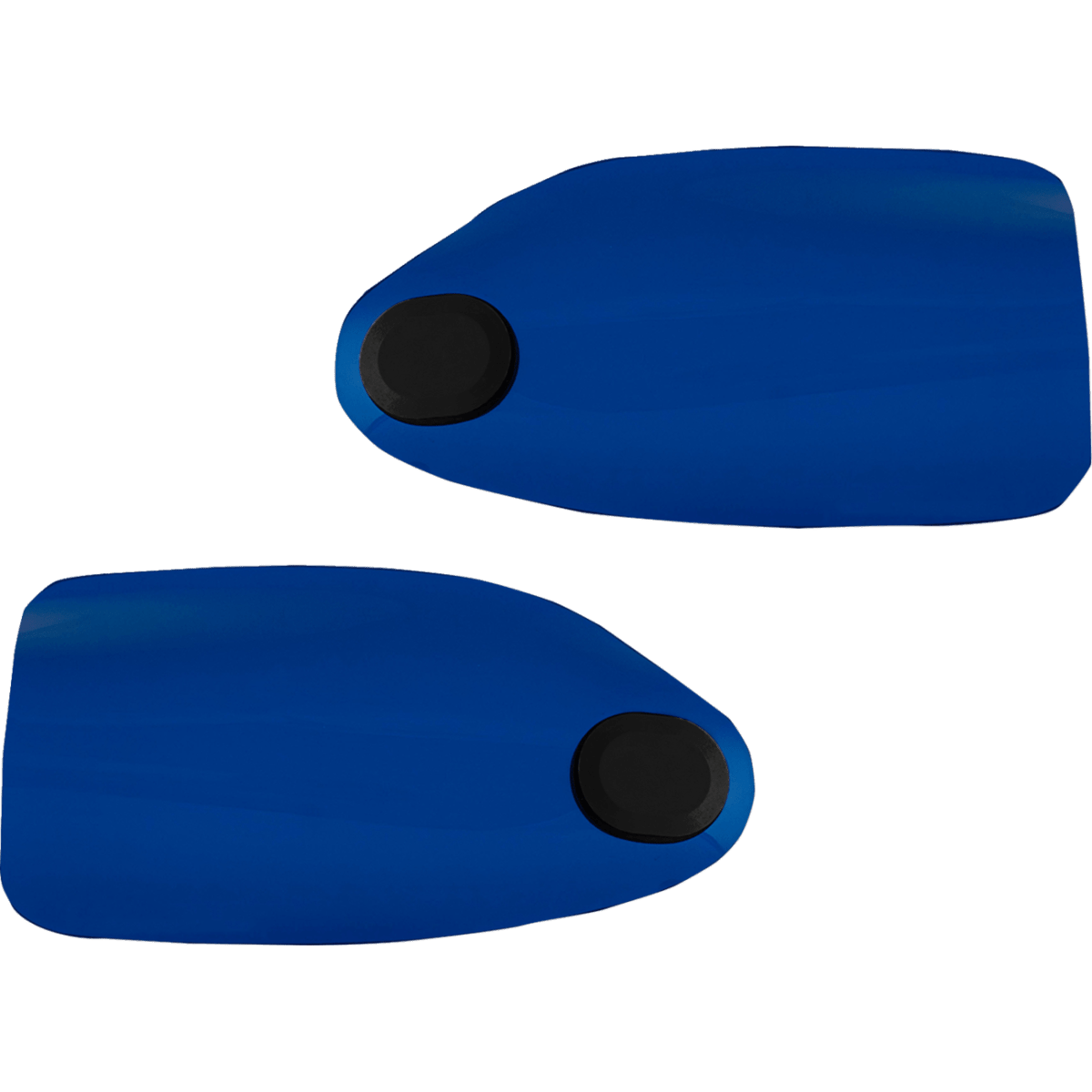 KLOCK WERKS - Kolor Flare Hand Guards - Blue - Hand Guards - MetalCore Harley Supply