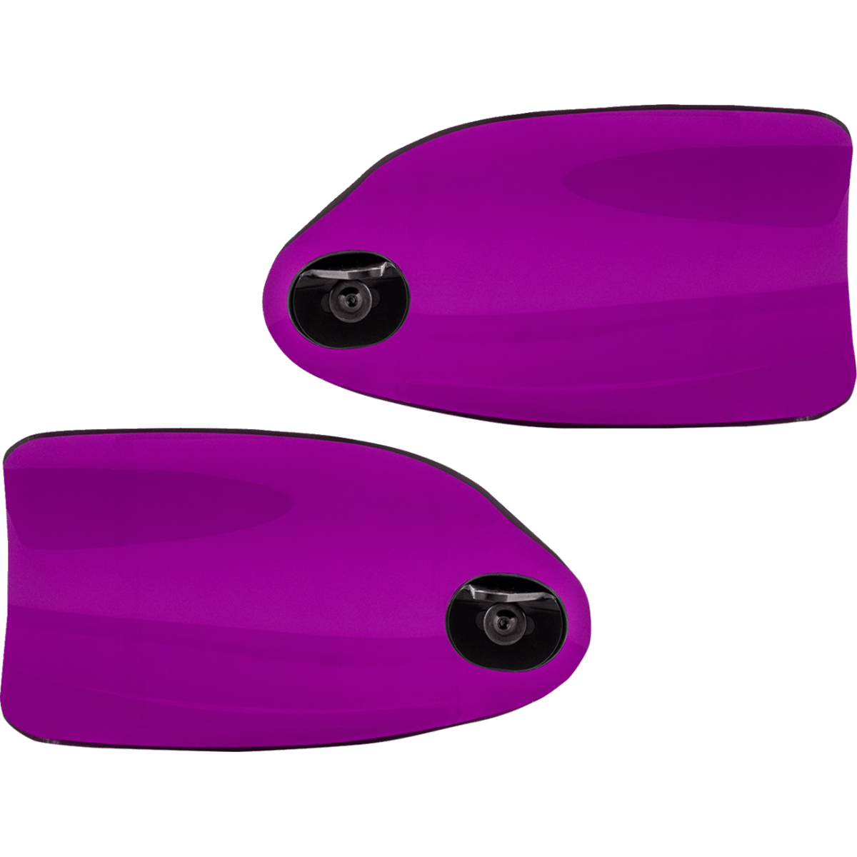 KLOCK WERKS - Kolor Flare Hand Guards - Purple - view 2 - Hand Guards - MetalCore Harley Supply