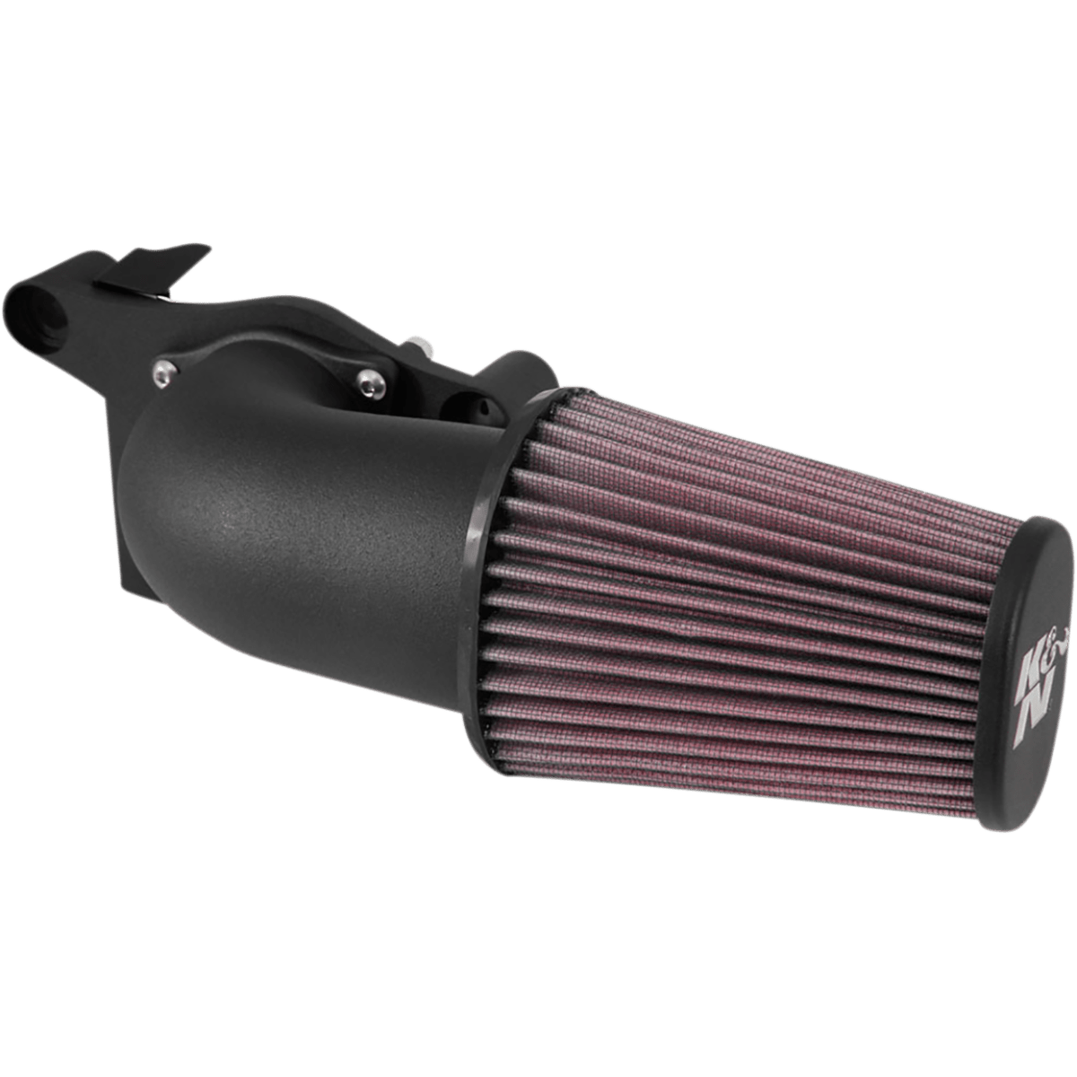 K&N Filters-Aircharger Mandrel-Bent Intake - Black - '17-'21 M8 Touring-Air Filters-MetalCore Harley Supply