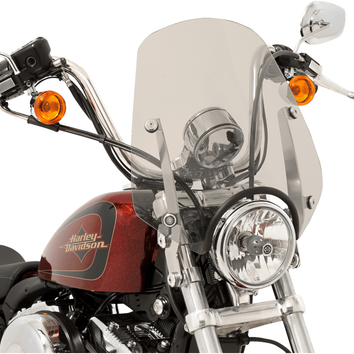 MEMPHIS SHADES - Attachment Assembly - Polished - MetalCore Harley Supply - View 2