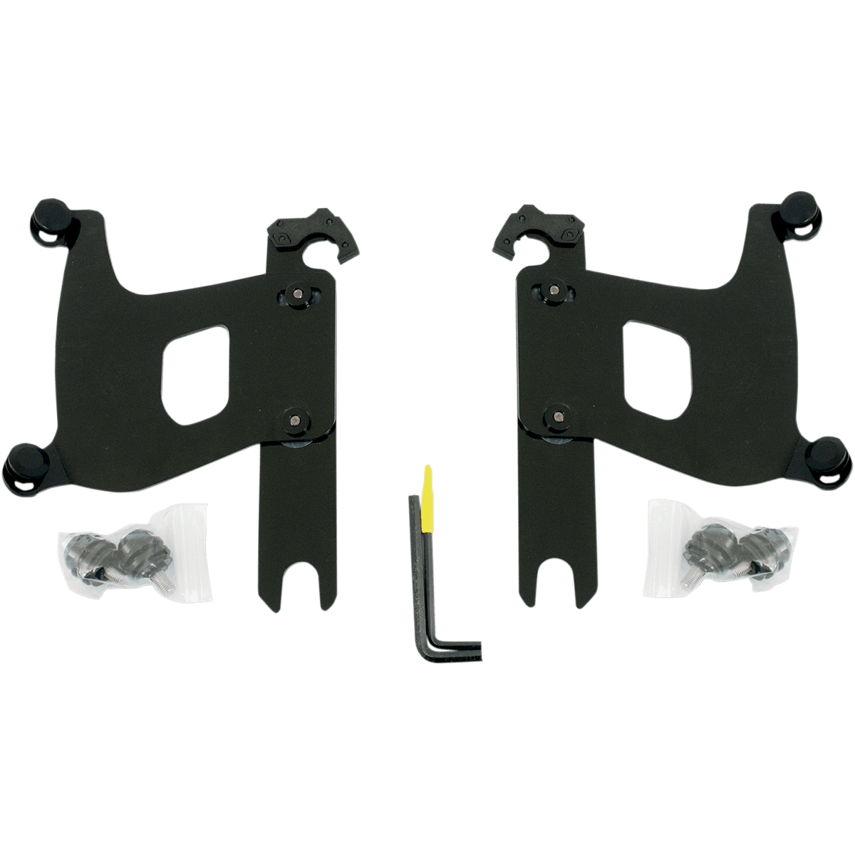 MEMPHIS SHADES - Bullet Trigger-Lock Mount Kit - '86-'17 FLST/FLSTC, '90-'17 FLSTF/FLS, '93-'96 and '05-'17 FLSTN - w/ #2