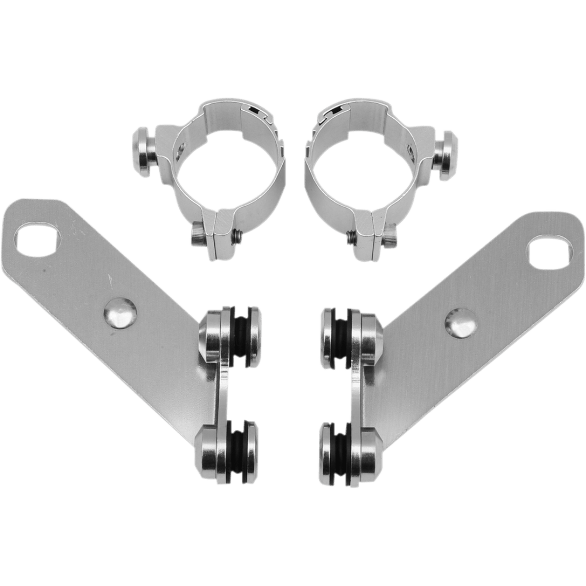 MEMPHIS SHADES - Custom Lower Deflector Mount Kit - 35-43 mm Forks - MetalCore Harley Supply