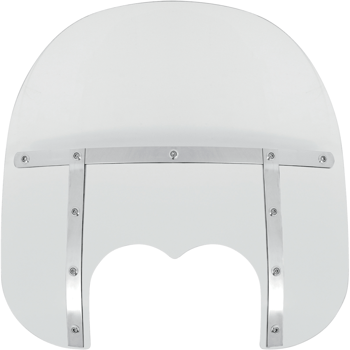 MEMPHIS SHADES - Memphis Fats Windshield FXDF Fat Bob - 15" - Clear - MetalCore Harley Supply