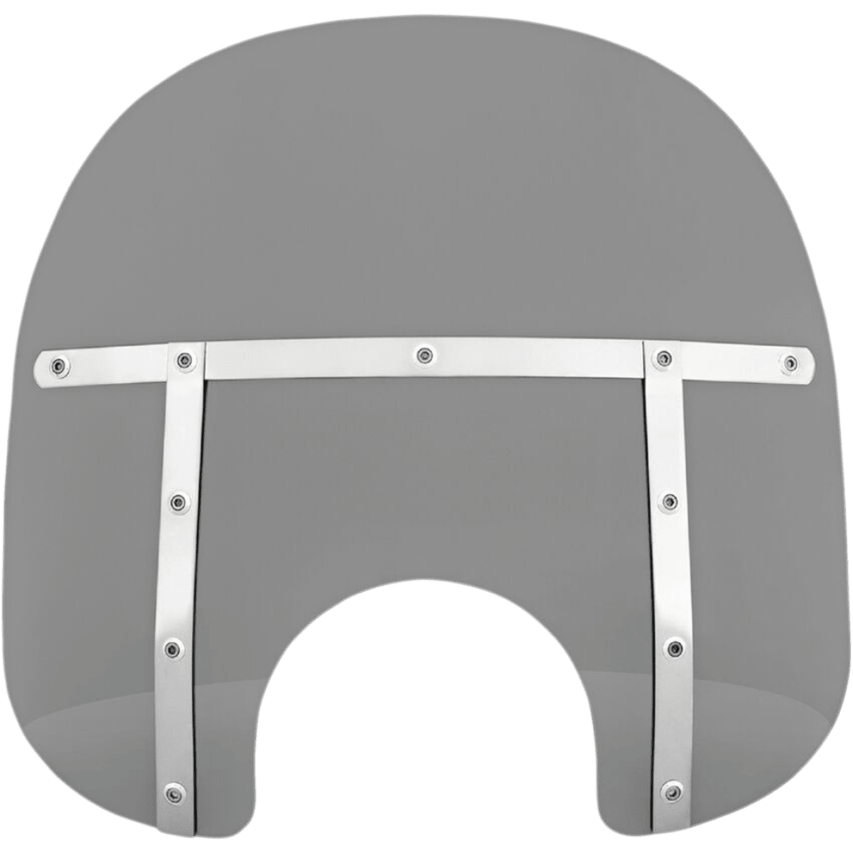 MEMPHIS SHADES - Memphis Fats Windshield - 5 3/4" - 7" - 15" - Black smoke - MetalCore Harley Supply