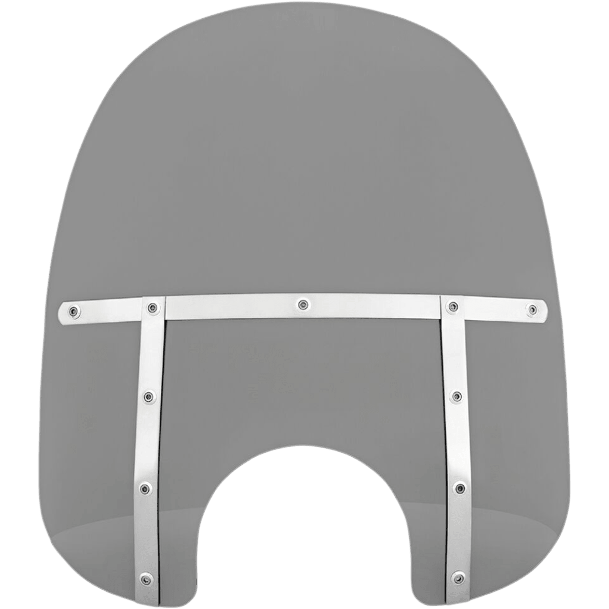 MEMPHIS SHADES - Memphis Fats Windshield - 5 3/4" - 7" - 19" - Black smoke - MetalCore Harley Supply