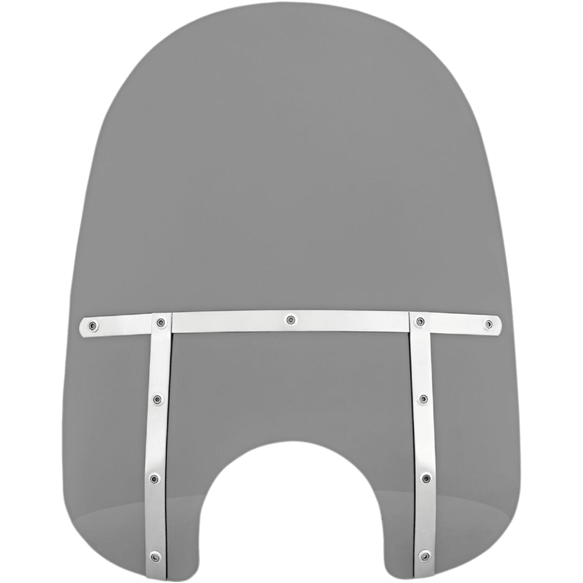 MEMPHIS SHADES - Memphis Fats Windshield - 5 3/4" - 7" - 21" - Black smoke - MetalCore Harley Supply