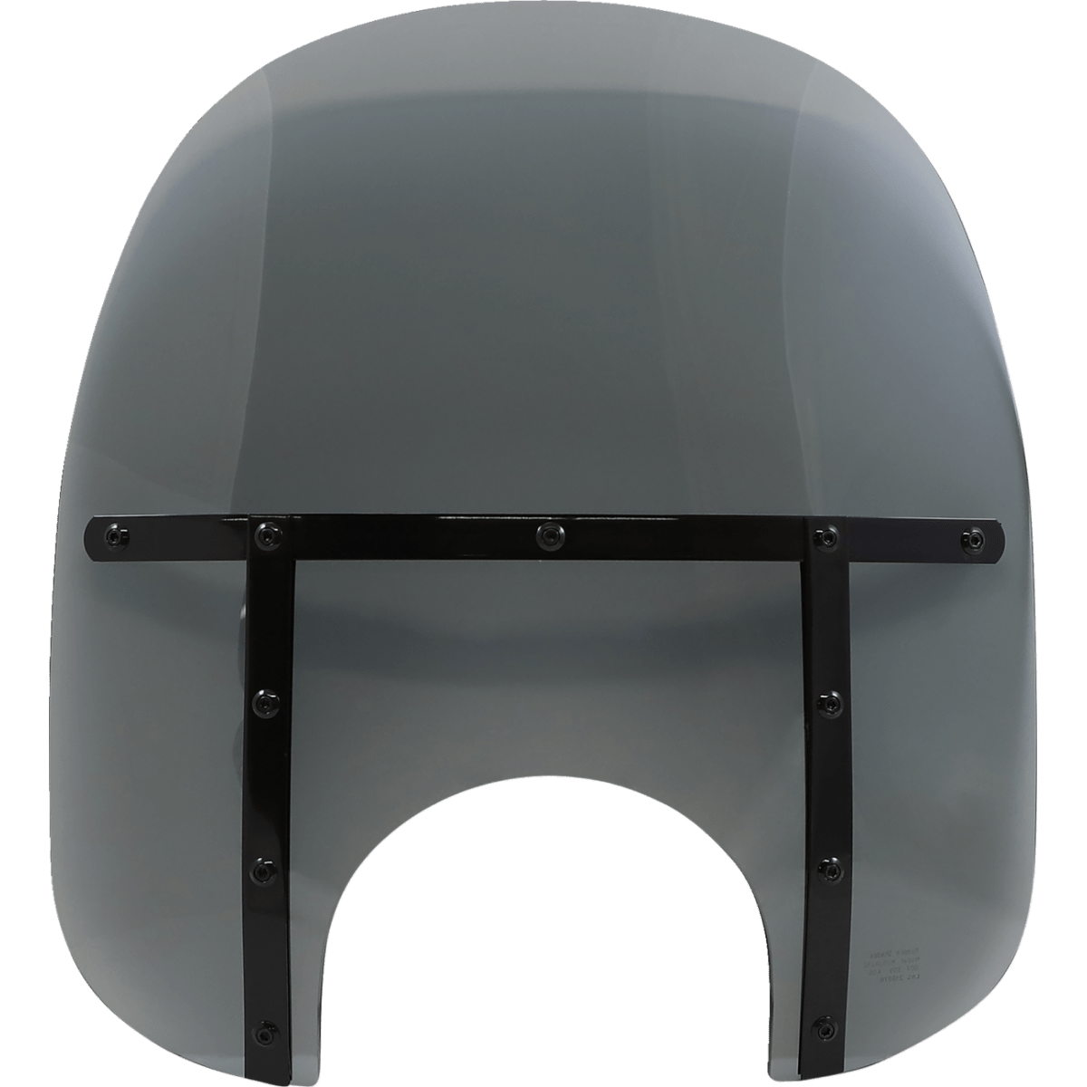 MEMPHIS SHADES - Memphis Fats Windshield - 9" - 17" - Night Shades black smoke - MetalCore Harley Supply