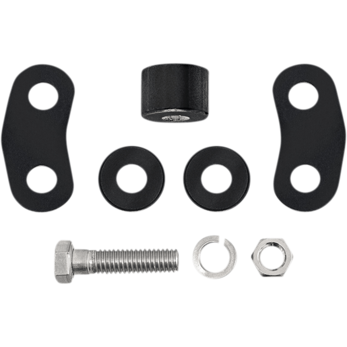 MEMPHIS SHADES - Headlight Extension Block - Long block Black - MetalCore Harley Supply