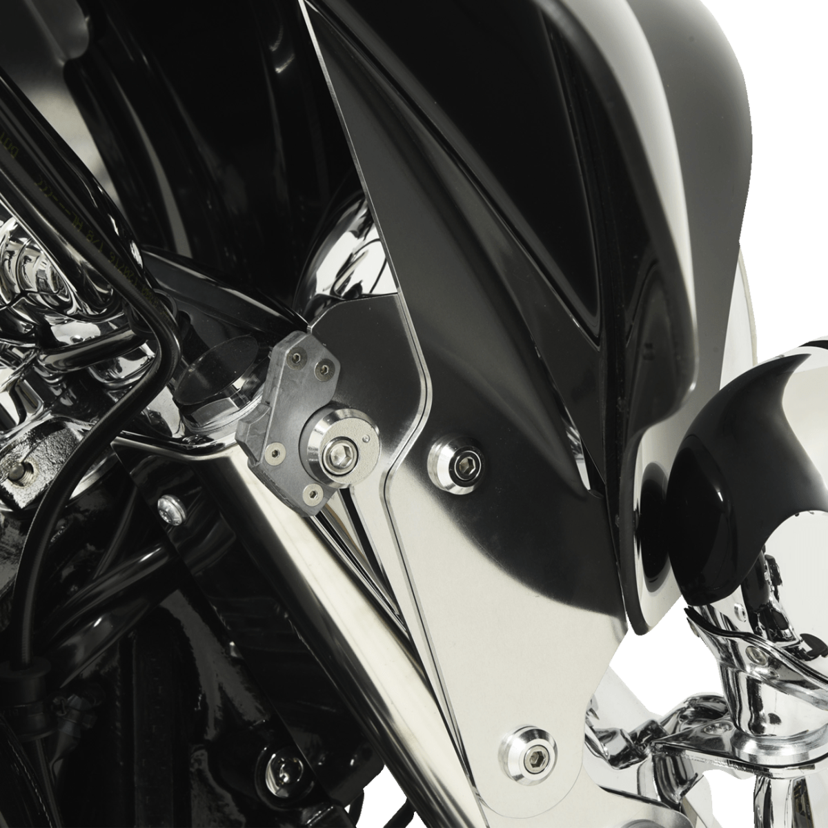 MEMPHIS SHADES - Plate Connector Assembly - Polished - MetalCore Harley Supply - View 3