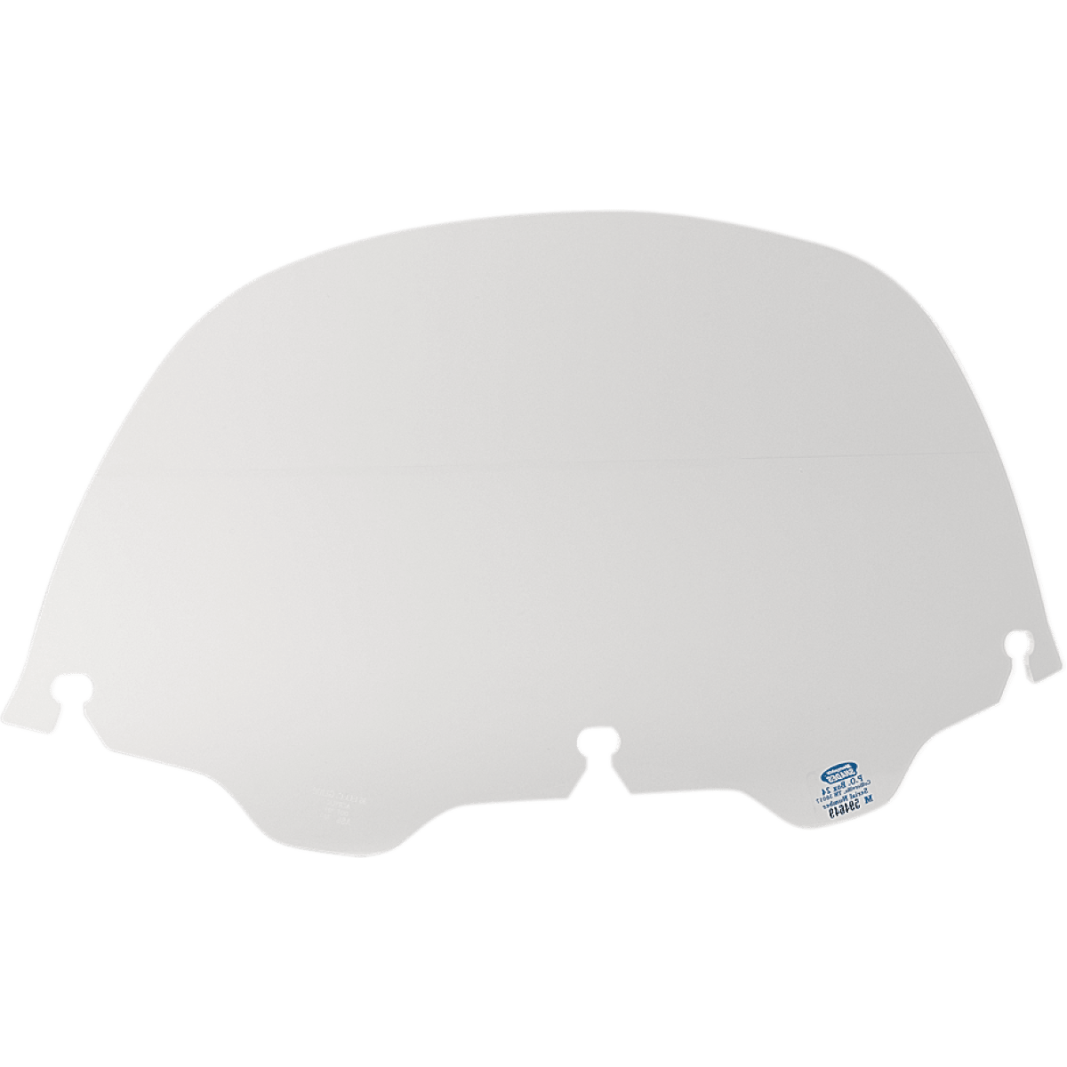 MEMPHIS SHADES - Replacement Windshield for Baggers - '96-'13 FLHT/FLHX - 9" - Clear - MetalCore Harley Supply