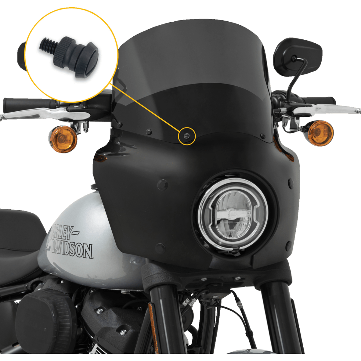 MEMPHIS SHADES - Road Warrior Screw Set - Road Warrior View 2 - MetalCore Harley Supply
