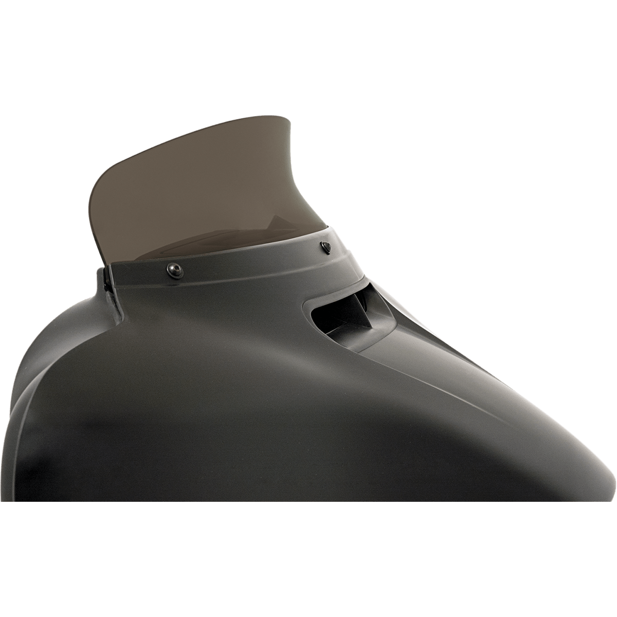 MEMPHIS SHADES - Spoiler Windshield for OEM Fairings - '14-'23 Batwing - 4.5" - Smoke - MetalCore Harley Supply - View 2