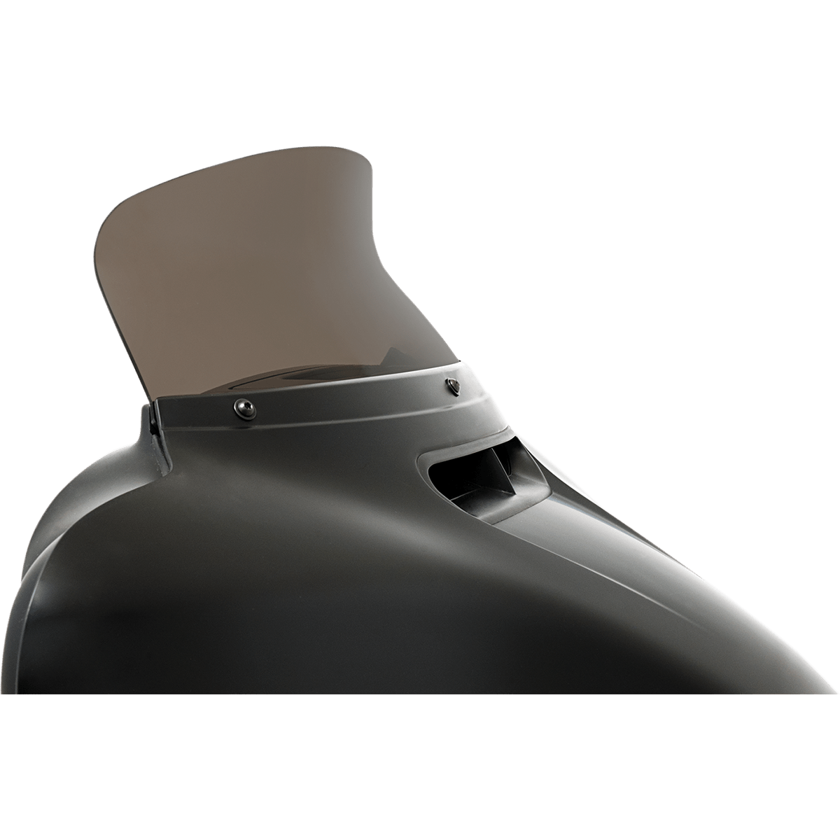 MEMPHIS SHADES - Spoiler Windshield for OEM Fairings - '14-'23 Batwing - 6.5" - Smoke - MetalCore Harley Supply - View 3
