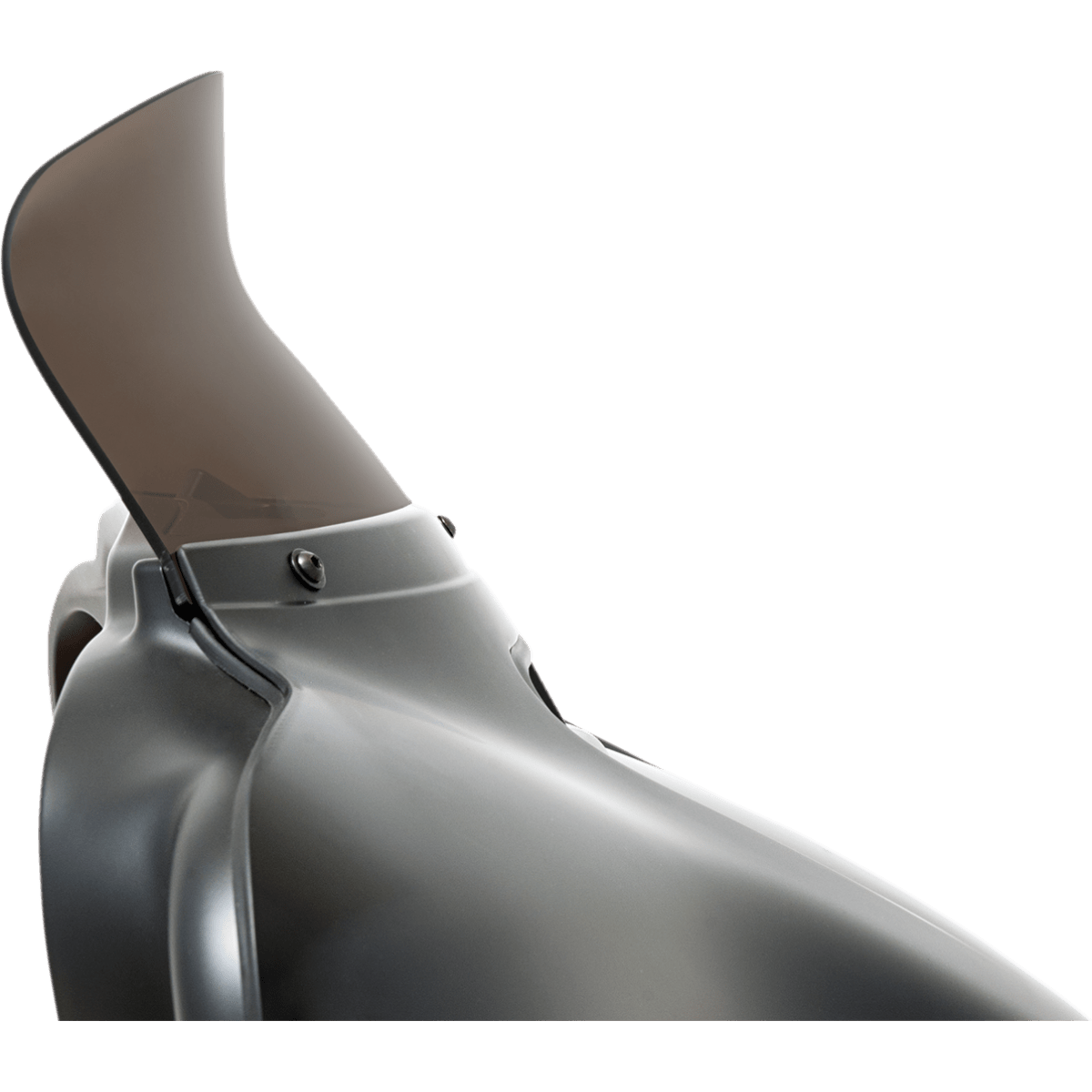 MEMPHIS SHADES - Spoiler Windshield for OEM Fairings - '14-'23 Batwing - 6.5" - Smoke - MetalCore Harley Supply
