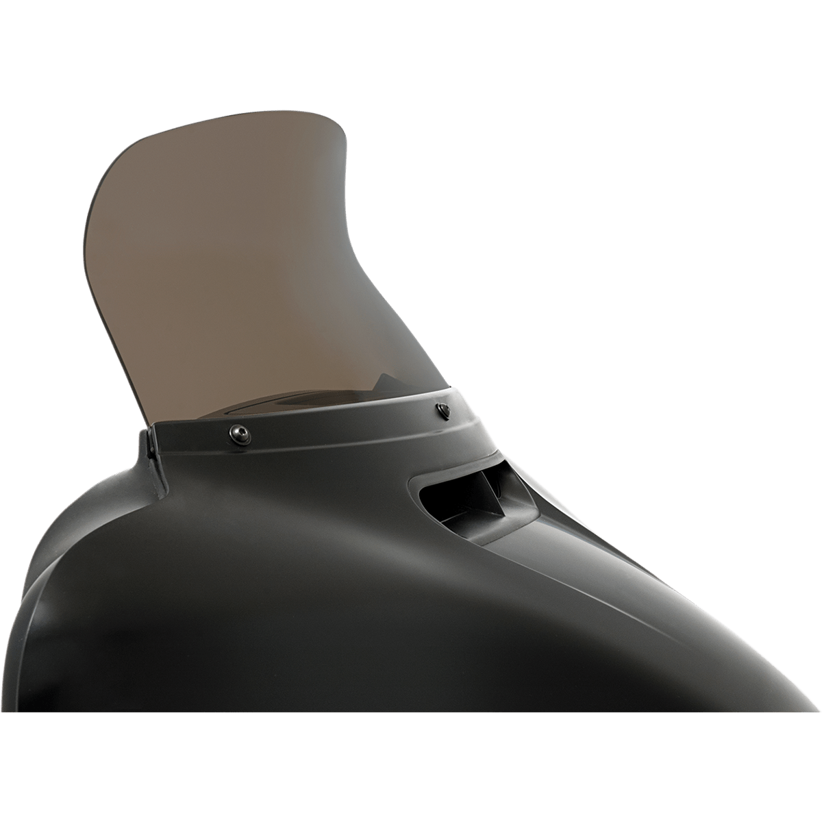 MEMPHIS SHADES - Spoiler Windshield for OEM Fairings - '14-'23 Batwing - 8.5" - Smoke - MetalCore Harley Supply - View 2