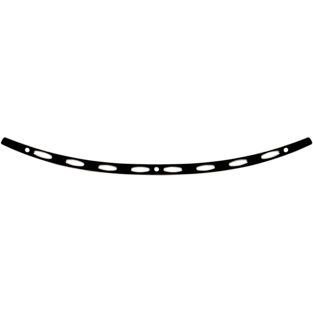 MEMPHIS SHADES - Stainless Steel Windshield Trim - '14-'25 Touring Ellipse Black contrast - MetalCore Harley Supply