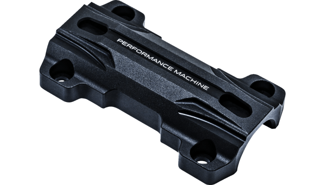 PERFORMANCE MACHINE (PM) - Adapter for Gauge Relocation Kit - Gauge Mount - MetalCore Harley Supply