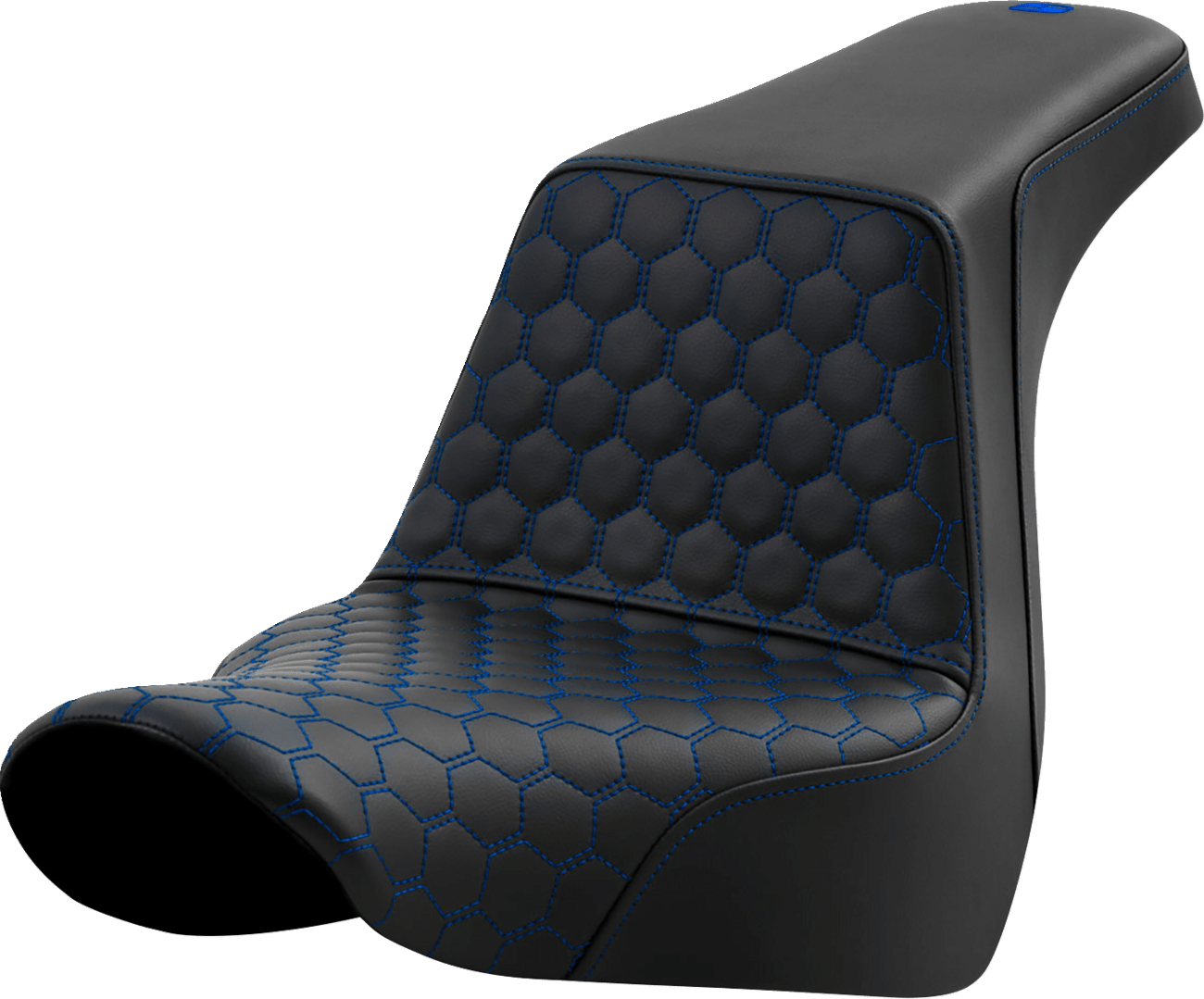 SADDLEMEN - Honeycomb Step - Up Seats / '04 - '23 Models - Seats - MetalCore Harley Supply