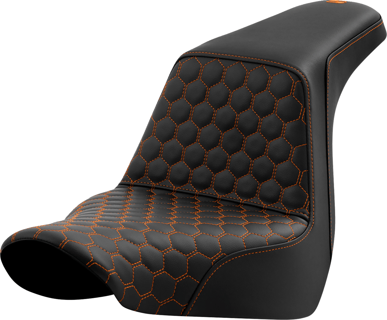 SADDLEMEN - Honeycomb Step - Up Seats / '04 - '23 Models - Seats - MetalCore Harley Supply