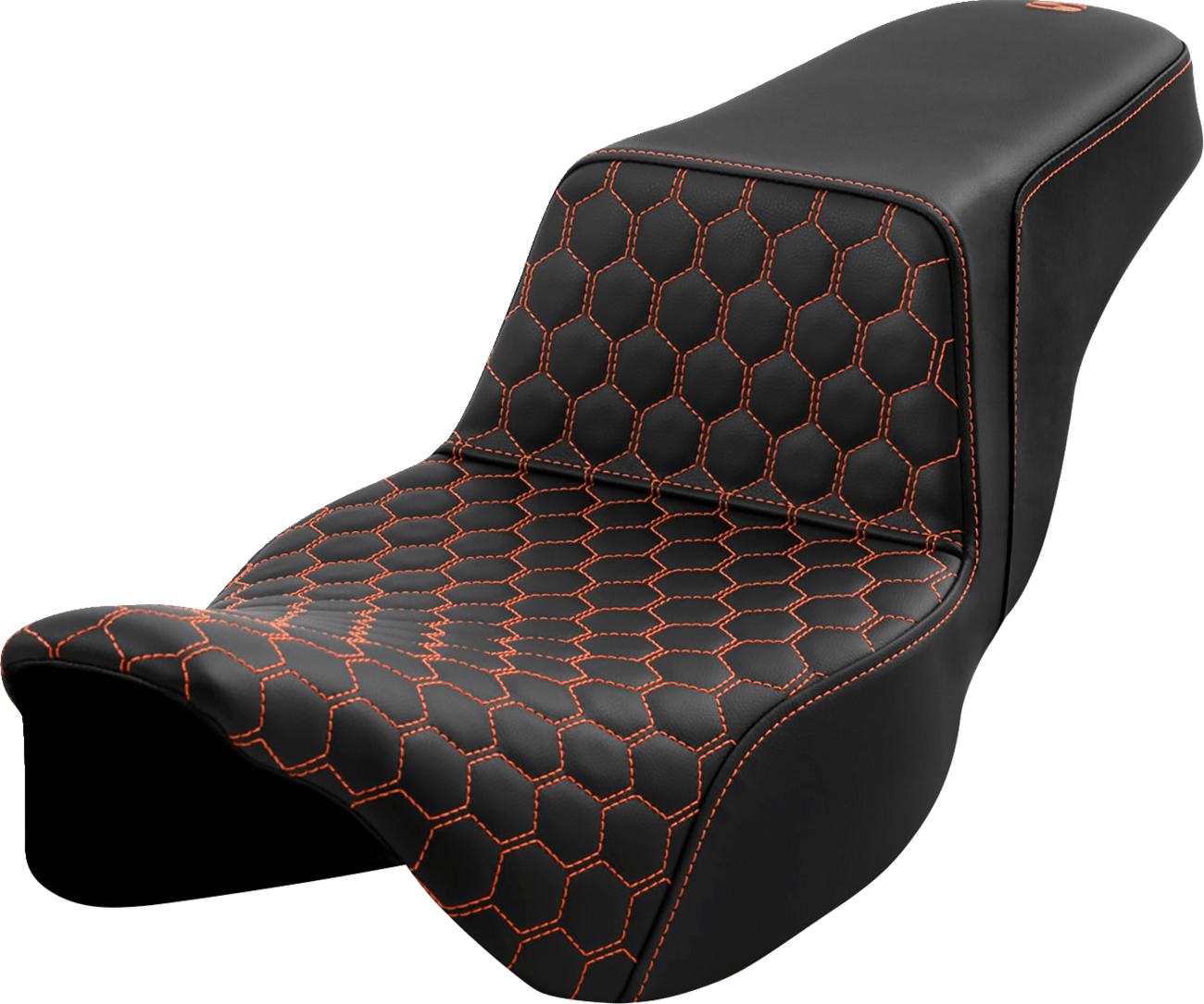SADDLEMEN - Honeycomb Step - Up Seats / '08 - '23 Baggers - Seats - MetalCore Harley Supply