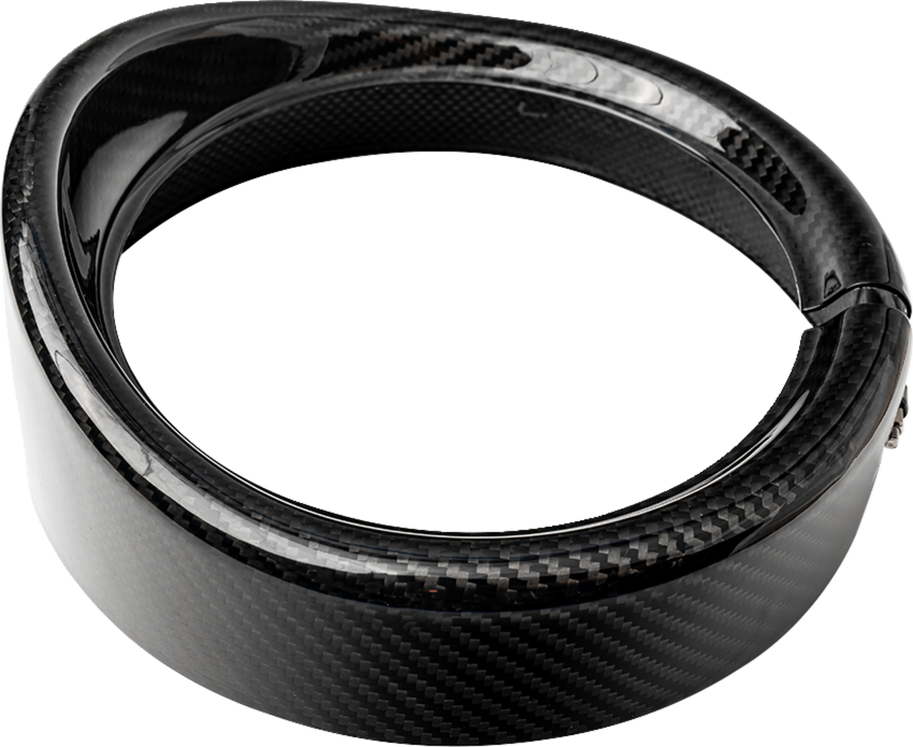 SLYFOX-Headlight Trim with Visor / 7" Touring Headlights-Trim Ring-MetalCore Harley Supply
