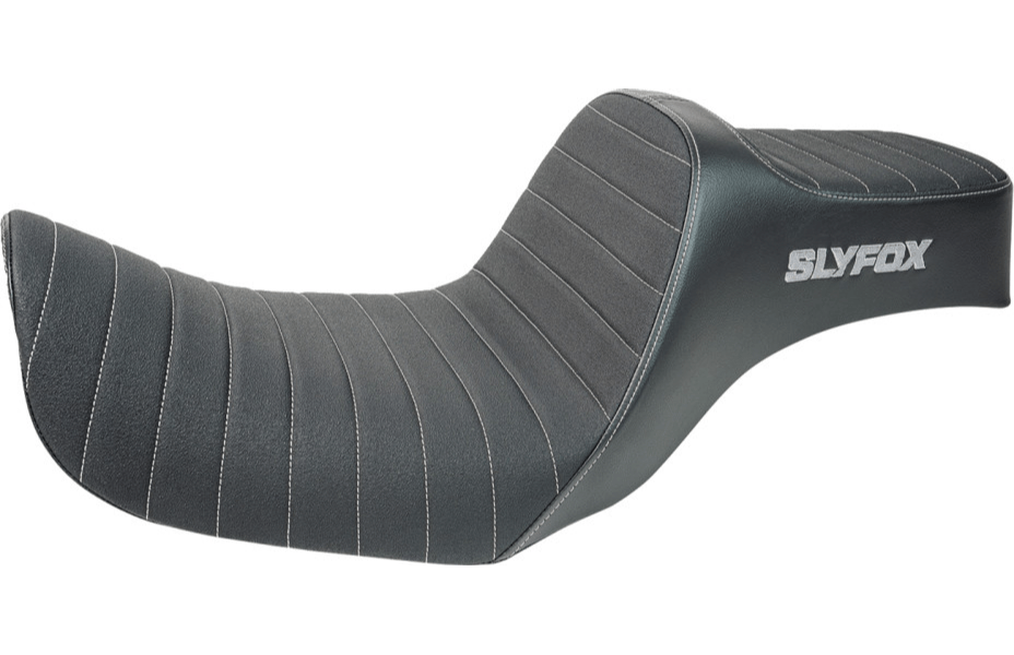 SLYFOX - Highnoon 2 up Seat / '12 - '16 Dyna - Seats - MetalCore Harley Supply