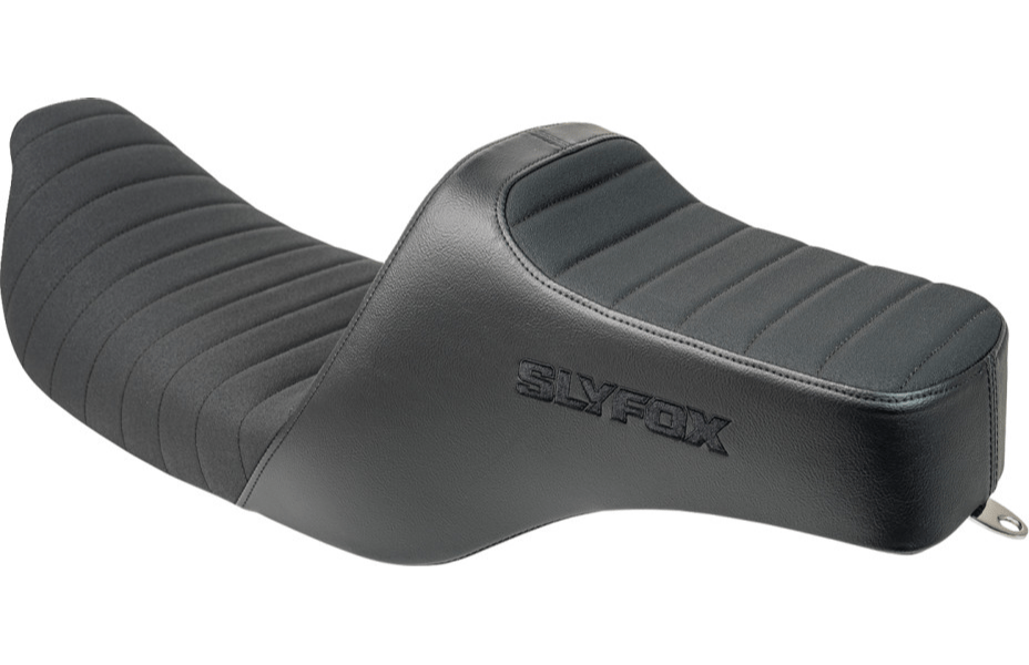 SLYFOX - Highnoon 2 Up Seat / '97 - '07 Bagger - Seats - MetalCore Harley Supply