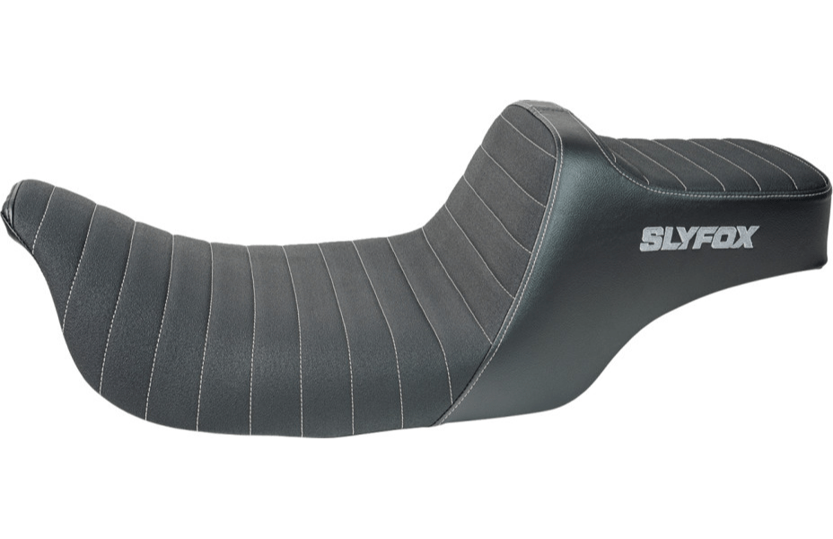 SLYFOX - Highnoon 2 Up Seat / '97 - '07 Bagger - Seats - MetalCore Harley Supply