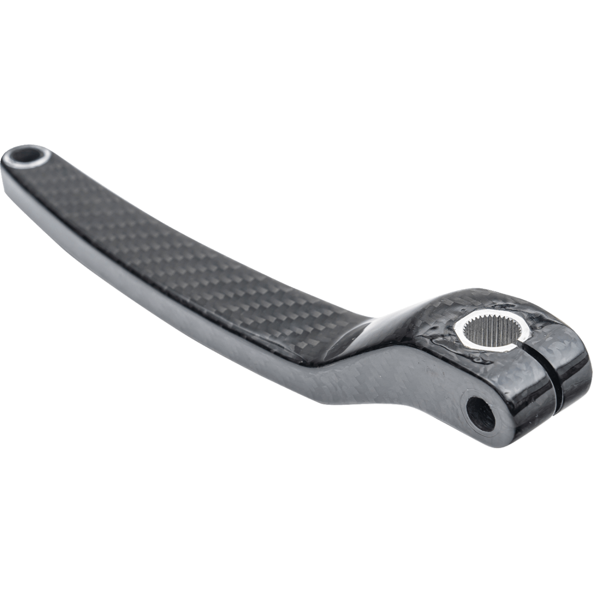 SLYFOX - Carbon Fiber Shifter Arm - Gloss Carbon '80-'24 - Foot Controls - MetalCore Harley Supply