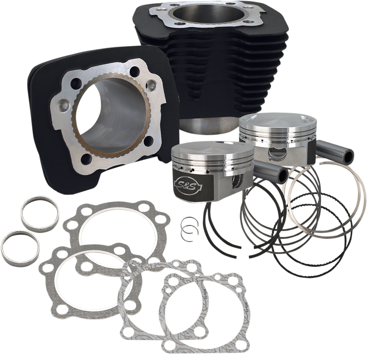 S&S CYCLES-1250cc Conversion Kits / '86-'22 Sportster-Big Bore Kit-MetalCore Harley Supply