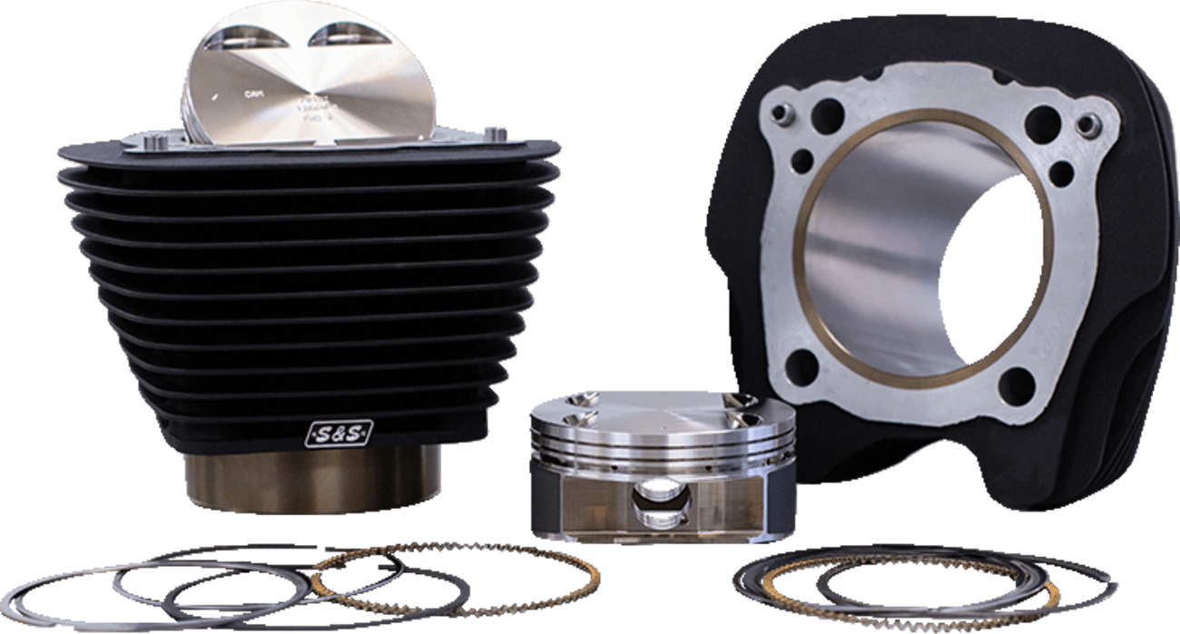 S&S CYCLES-132" Big Bore Cylinder Kits / '17-'23 114"-117" M8-Big Bore Kit-MetalCore Harley Supply