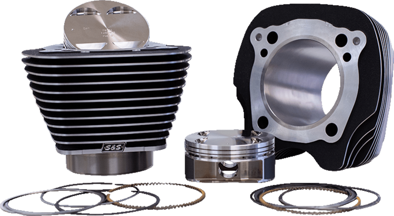 S&S CYCLES-132" Big Bore Cylinder Kits / '17-'23 114"-117" M8-Big Bore Kit-MetalCore Harley Supply