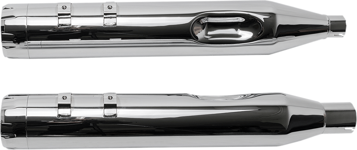 S&S CYCLES-4.5" MK45 Slip-On Performance Mufflers / '99-'23 Bagger-Exhaust - Slip Ons-MetalCore Harley Supply