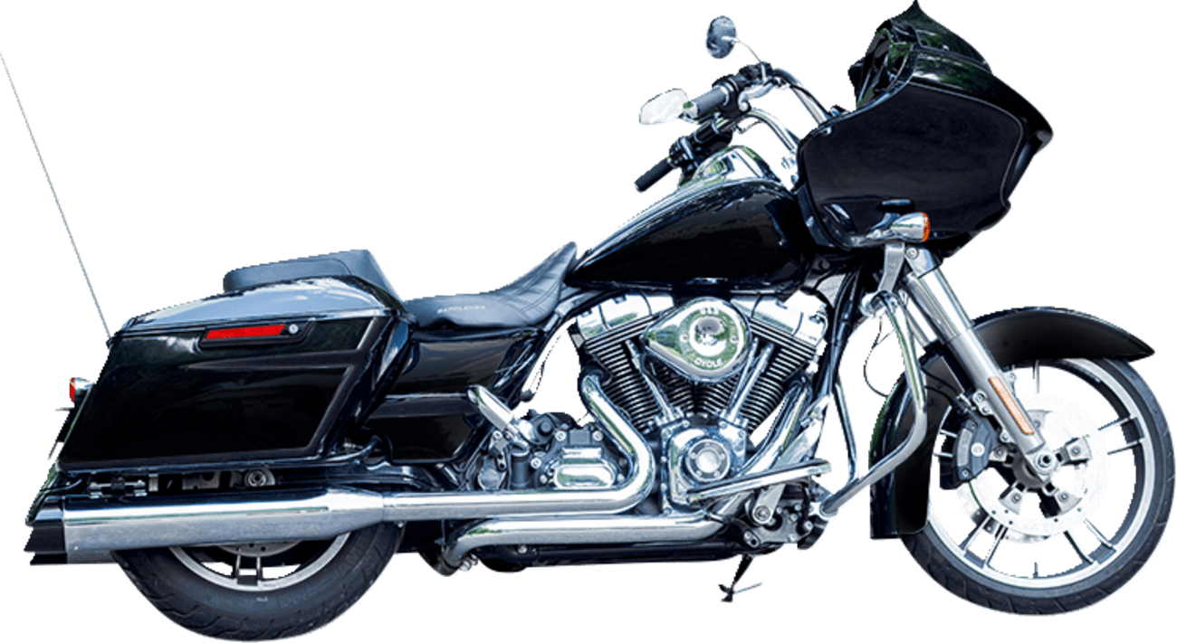 S&S CYCLES-4.5" MK45 Slip-On Performance Mufflers / '99-'23 Bagger-Exhaust - Slip Ons-MetalCore Harley Supply