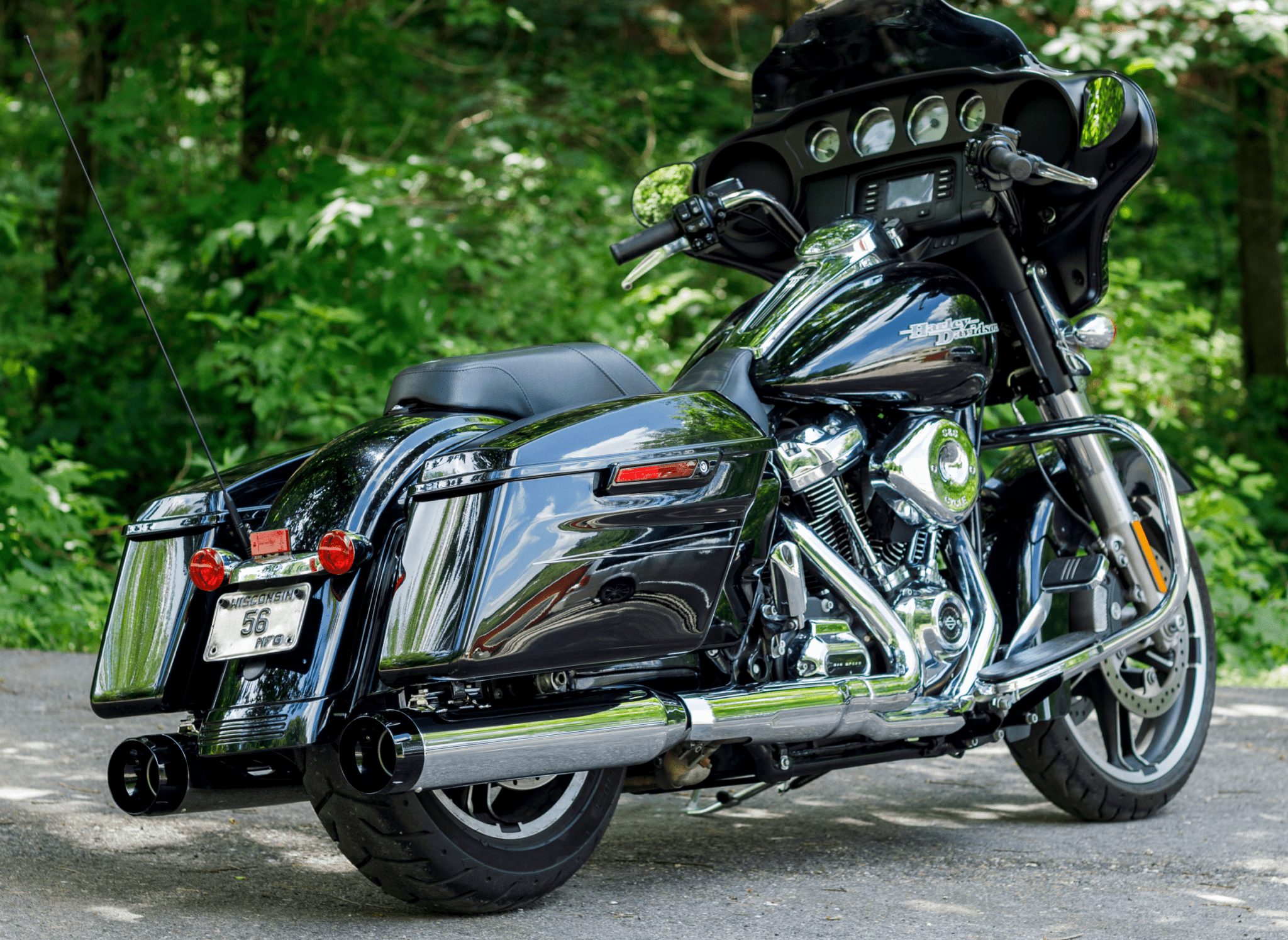 S&S CYCLES-4.5" MK45 Slip-On Performance Mufflers / '99-'23 Bagger-Exhaust - Slip Ons-MetalCore Harley Supply