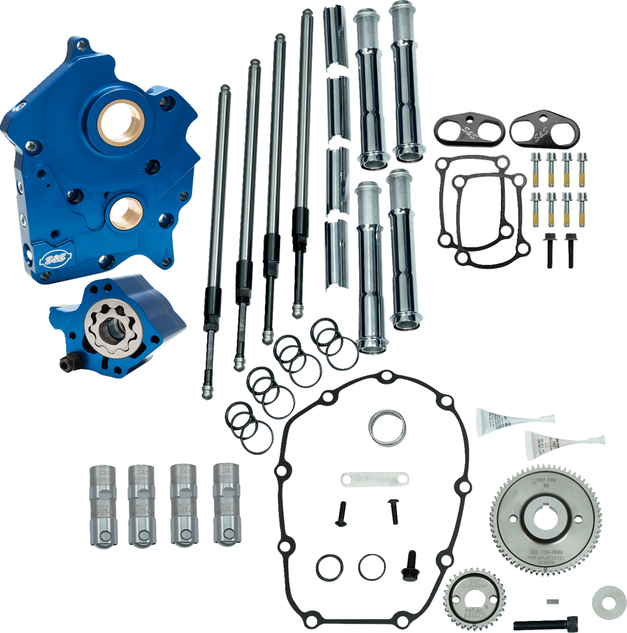 S&S CYCLES-Cam Chest Kit without Cams / M8 Motors-Camchest Kits-MetalCore Harley Supply
