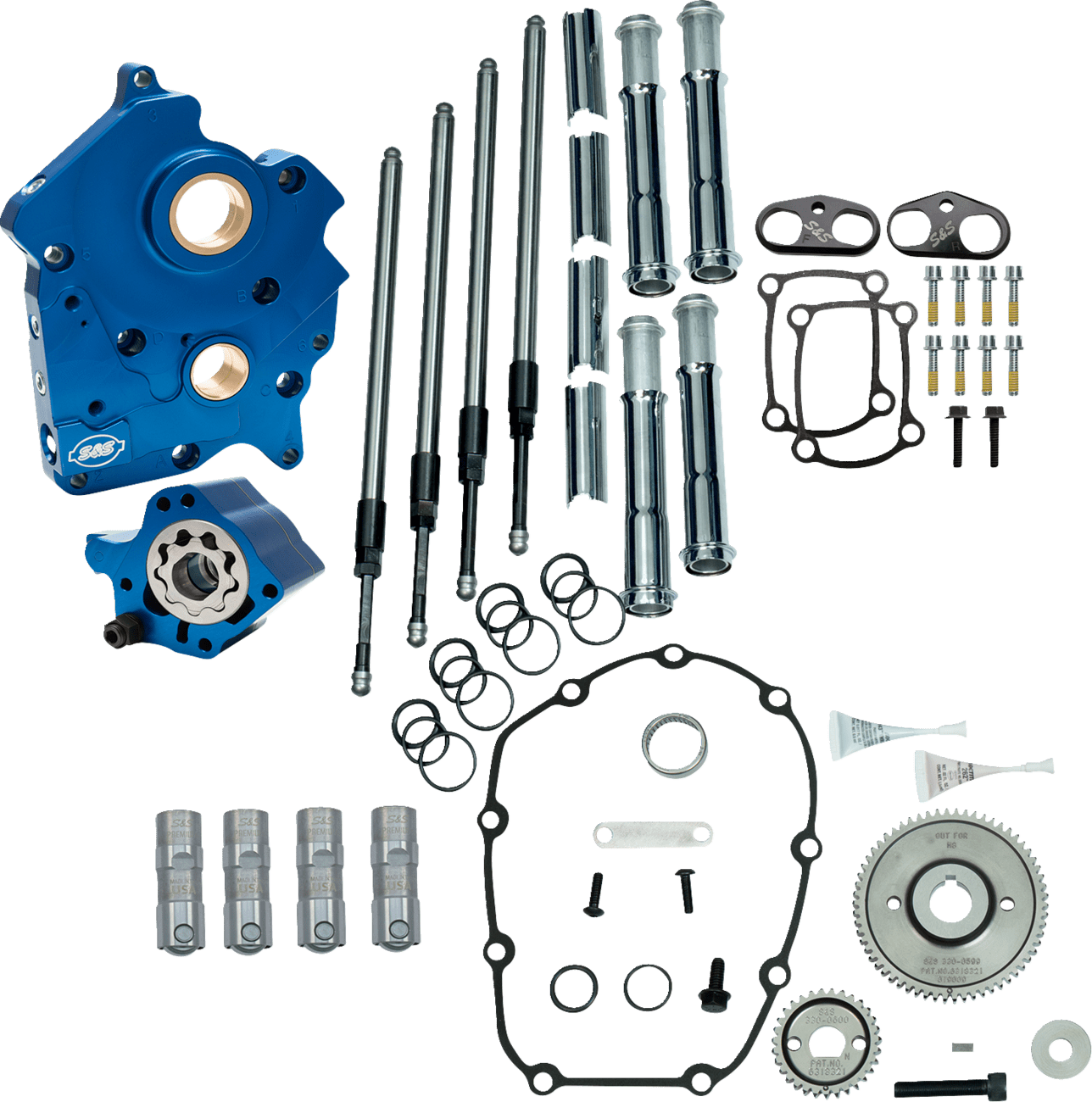 S&S CYCLES-Cam Chest Kit without Cams / M8 Motors-Camchest Kits-MetalCore Harley Supply