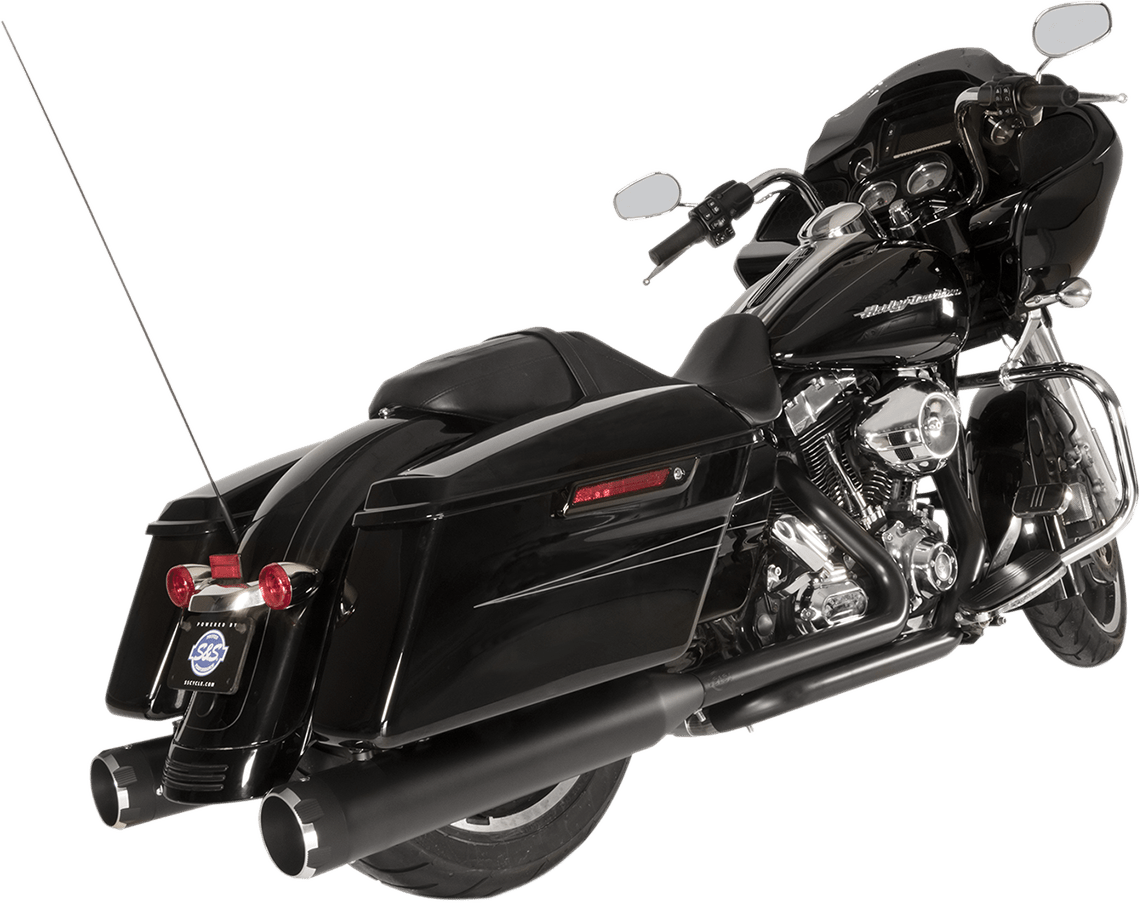 S&S CYCLES-El Dorado Dual Exhaust Systems / '09-'22 Bagger-Exhaust - Dual-MetalCore Harley Supply