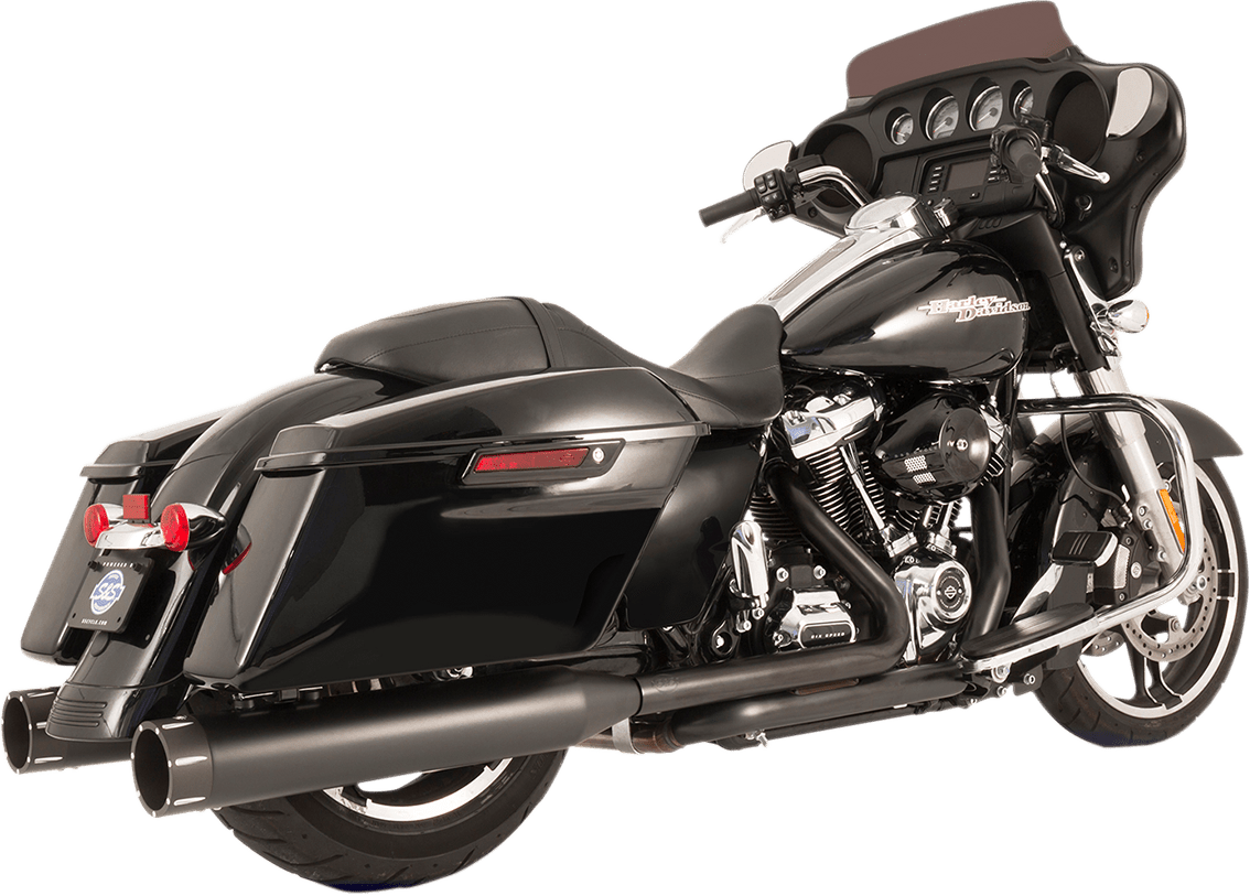S&S CYCLES-El Dorado Dual Exhaust Systems / '09-'22 Bagger-Exhaust - Dual-MetalCore Harley Supply