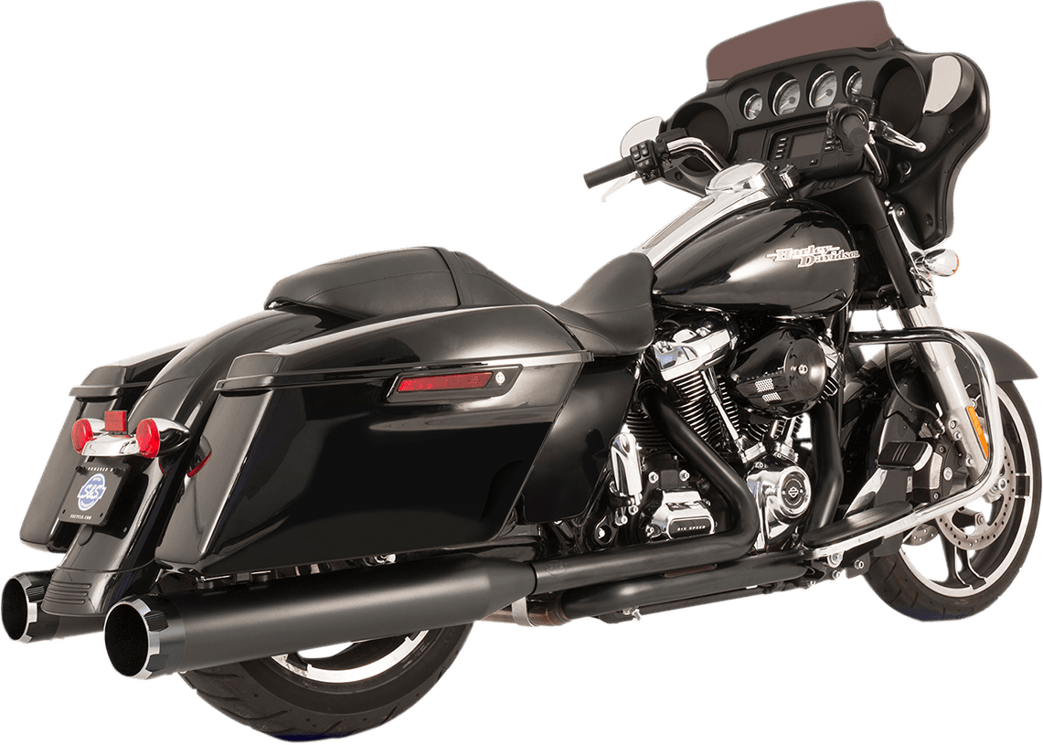 S&S CYCLES-El Dorado Dual Exhaust Systems / '09-'22 Bagger-Exhaust - Dual-MetalCore Harley Supply