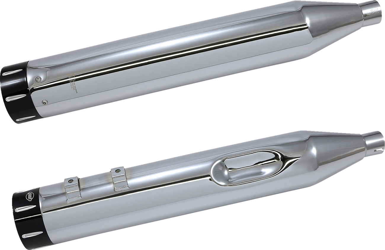 S&S CYCLES-El Dorado Dual Exhaust Systems / '09-'22 Bagger-Exhaust - Dual-MetalCore Harley Supply