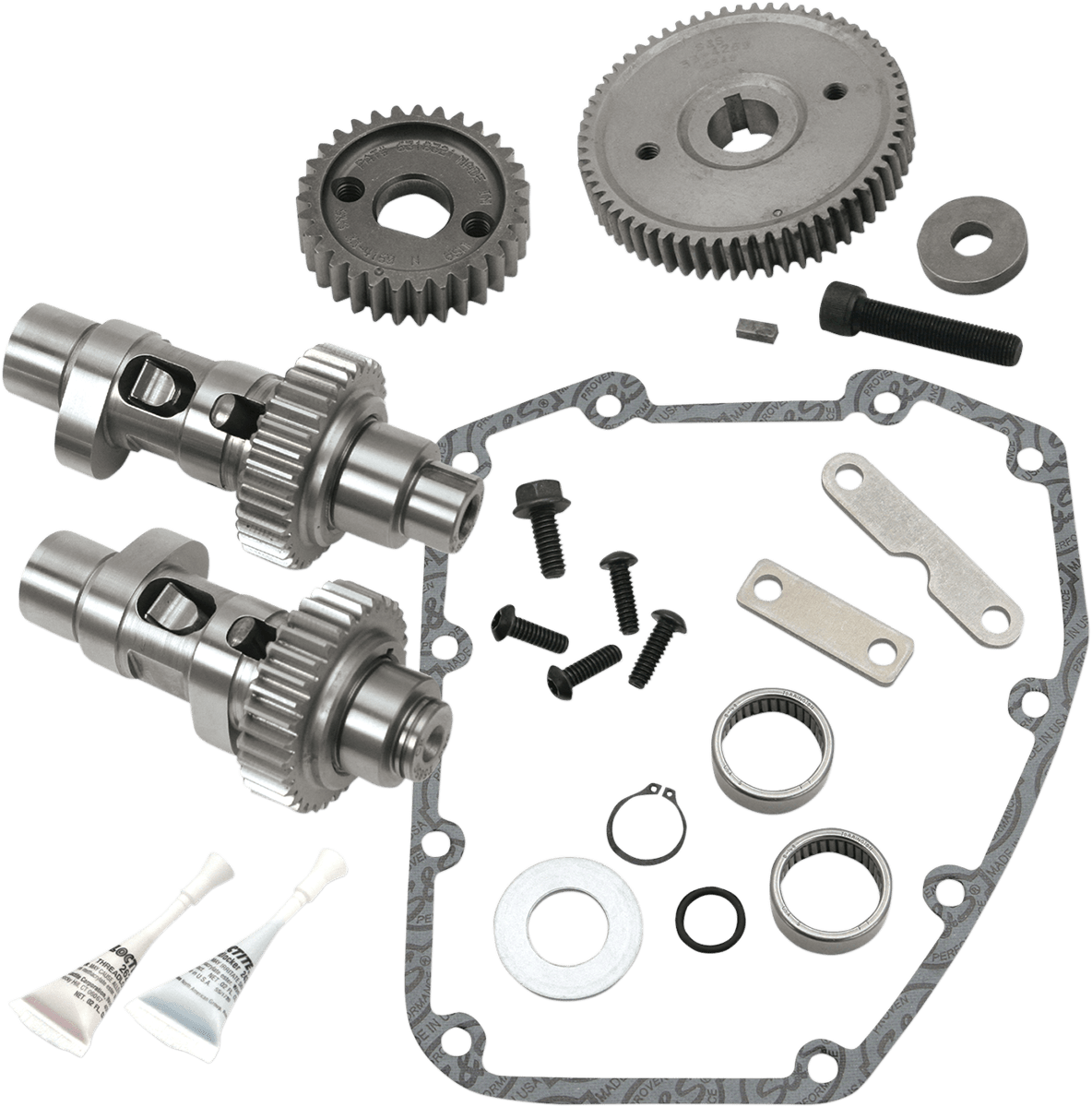 S&S CYCLES-Gear & Chain Drive Camshaft Kits / Twin Cam-Cam Kit-MetalCore Harley Supply