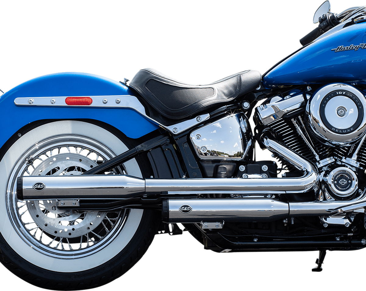 S&S CYCLES-Grand National 50 State Slip-On Mufflers / '18-'20 M8 Softail-Exhaust - Slip Ons-MetalCore Harley Supply