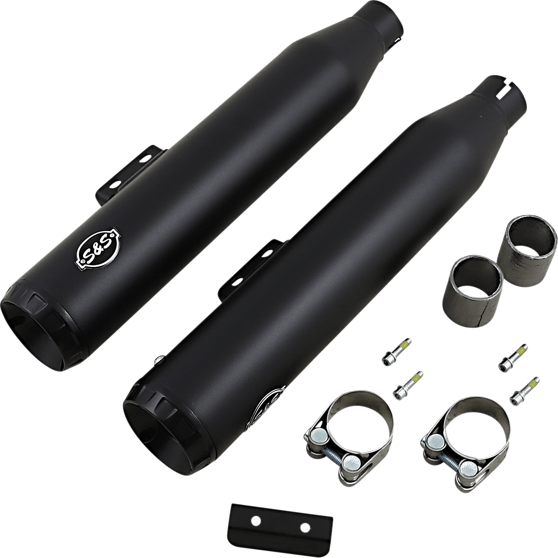 S&S CYCLES-Grand National 50 State Slip-On Mufflers / '18-'20 M8 Softail-Exhaust - Slip Ons-MetalCore Harley Supply