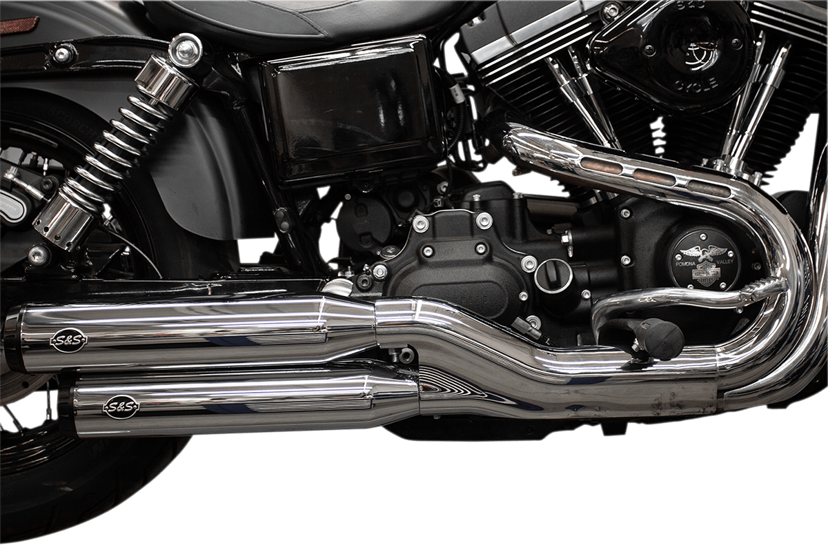 S&S CYCLES-Grand National Slip-On Mufflers / '99-'17 Dyna-Exhaust - Slip Ons-MetalCore Harley Supply