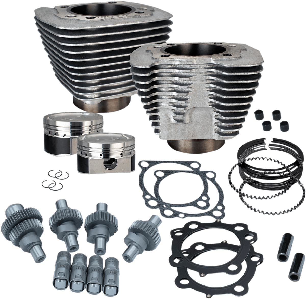 S&S CYCLES-Hooligan Engine Performance Kits / '00-'22 Sportster-Big Bore Kit-MetalCore Harley Supply