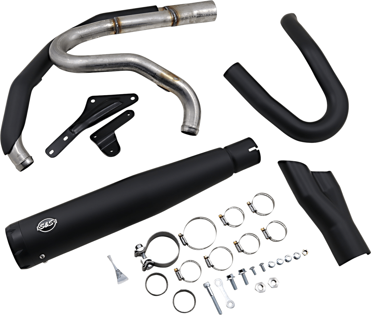 S&S CYCLES-SuperStreet 2:1 Exhaust Systems / '18-'22 M8 Softails-Exhaust - 2 into 1-MetalCore Harley Supply